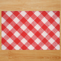 Pet Playpen Floormat, Red Picnic